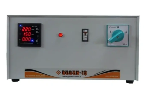 Monofaze Servo Voltaj Regülatörü 15KVA (KORUMALI)
